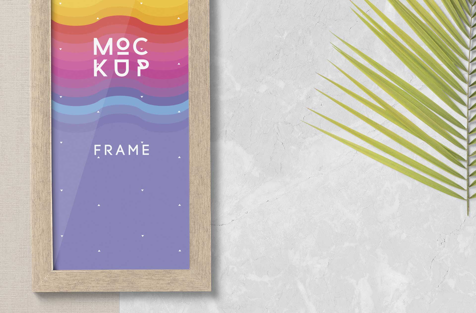 artwork frame mockup