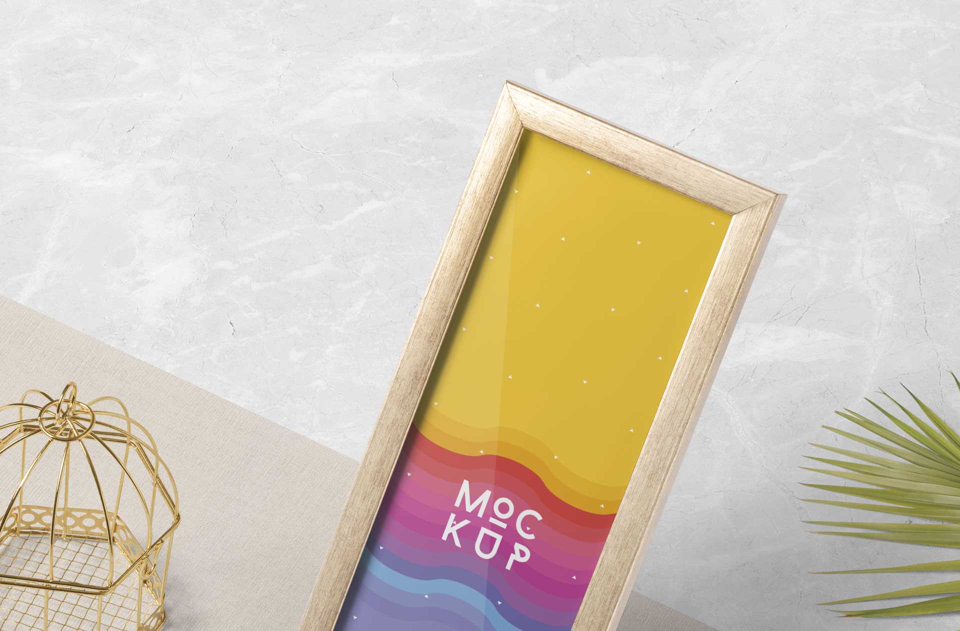 artwork frame mock-up