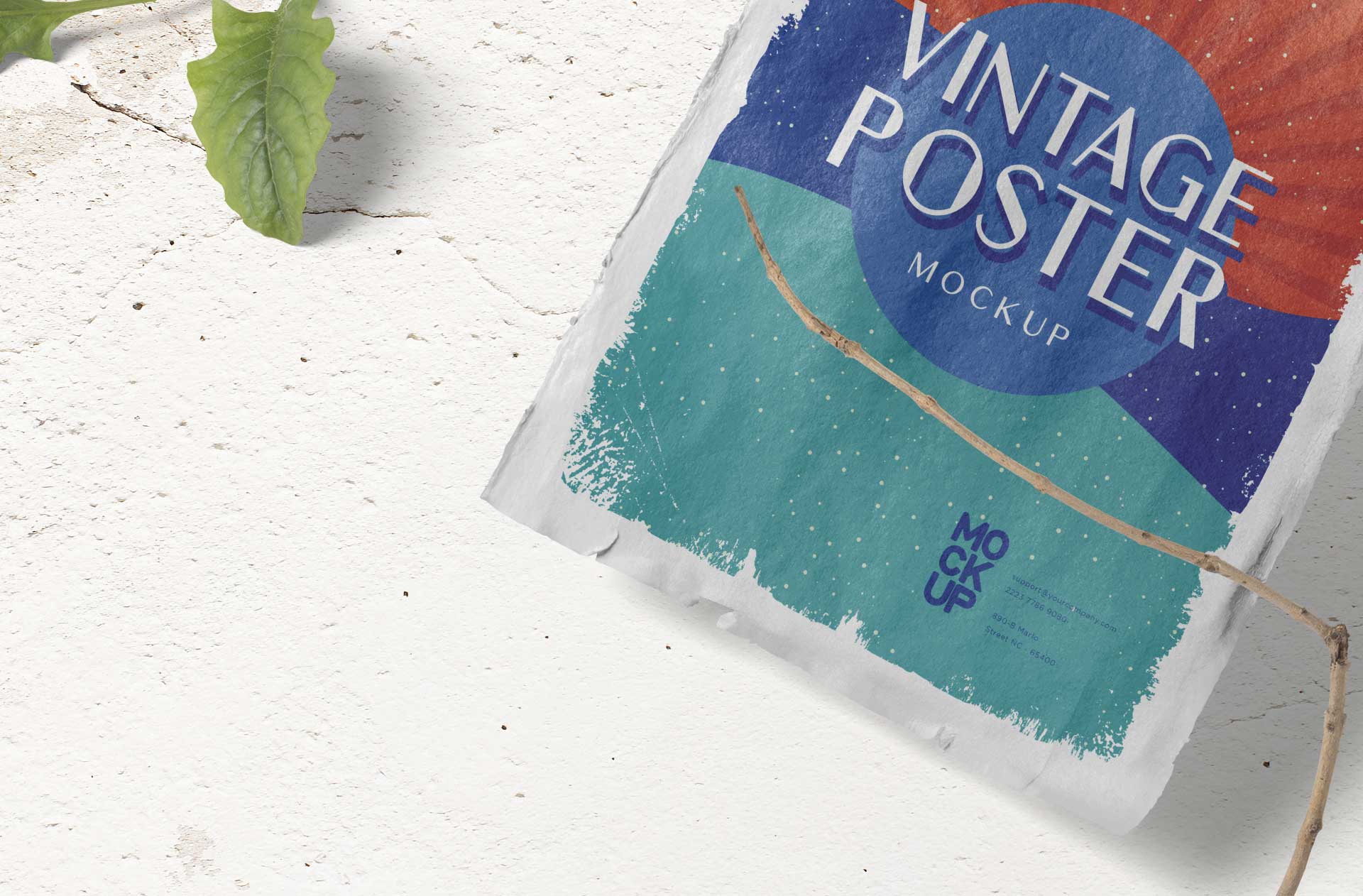 advertisement mock-up