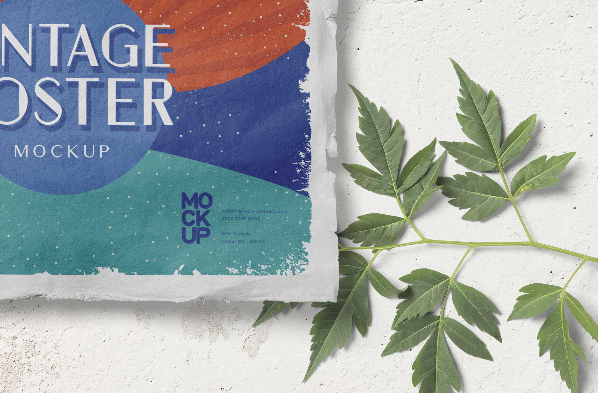 branding poster mock-up