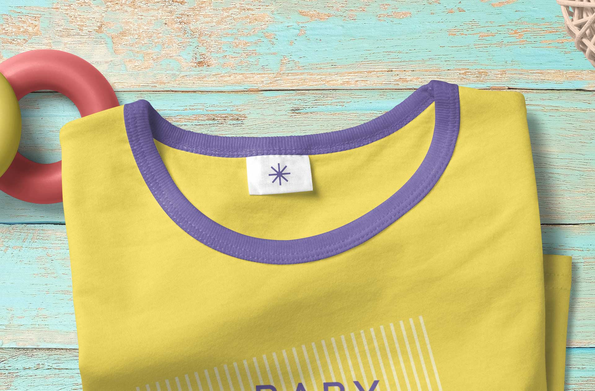 baby apparel mock-up