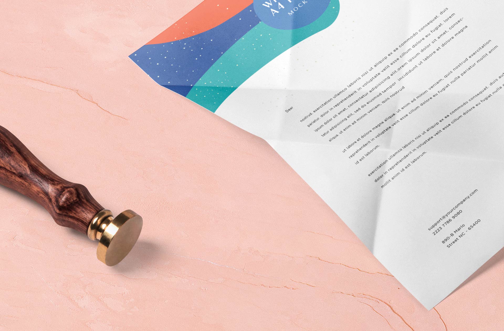 business stationery mock-up