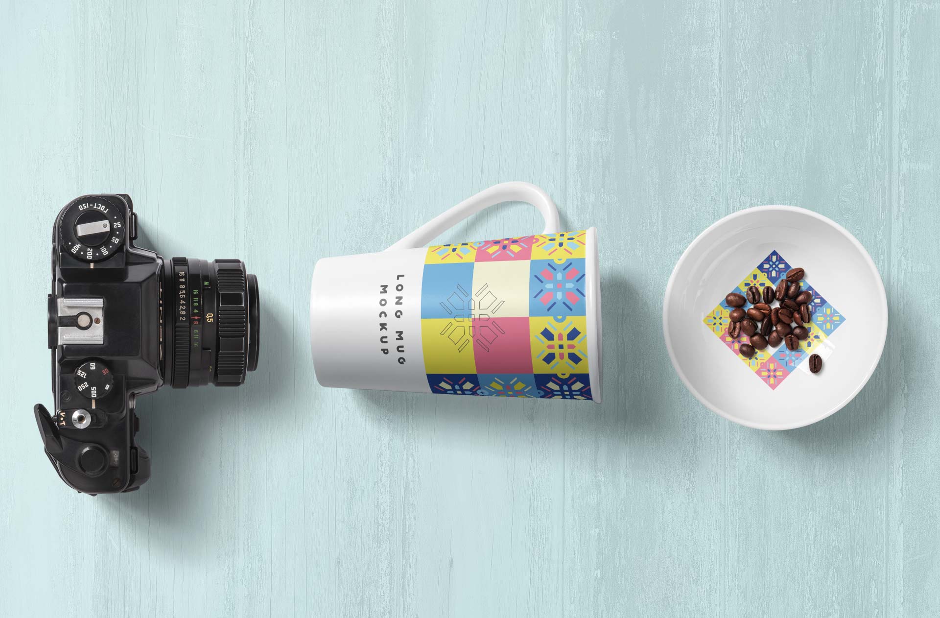 Realistic Coffee Mug Mockup for Cafe & Restaurant