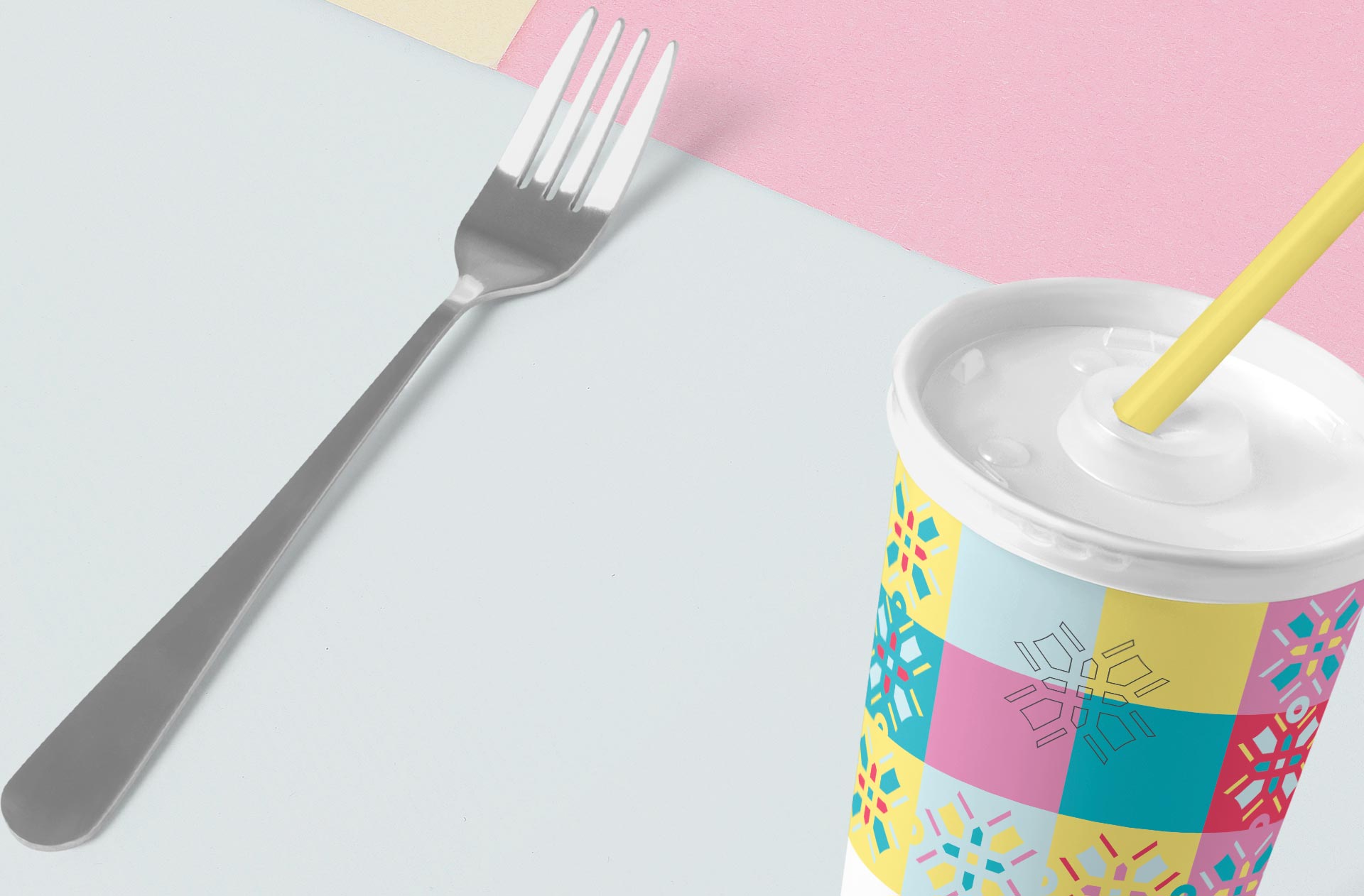 beverage packaging PSD