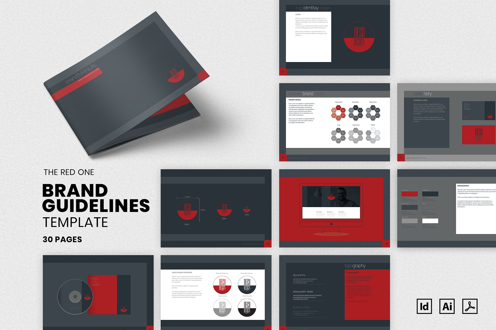 The Red One – Corporate Guidelines Template