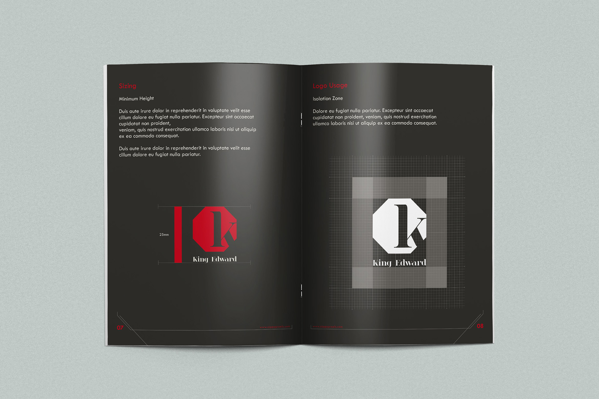 brand book template