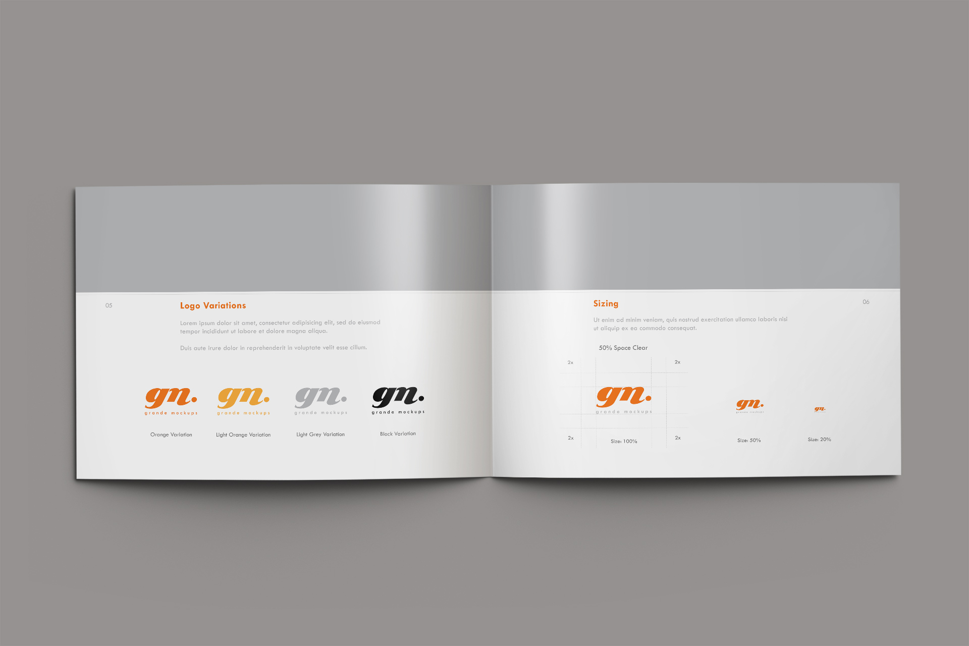 brand book template