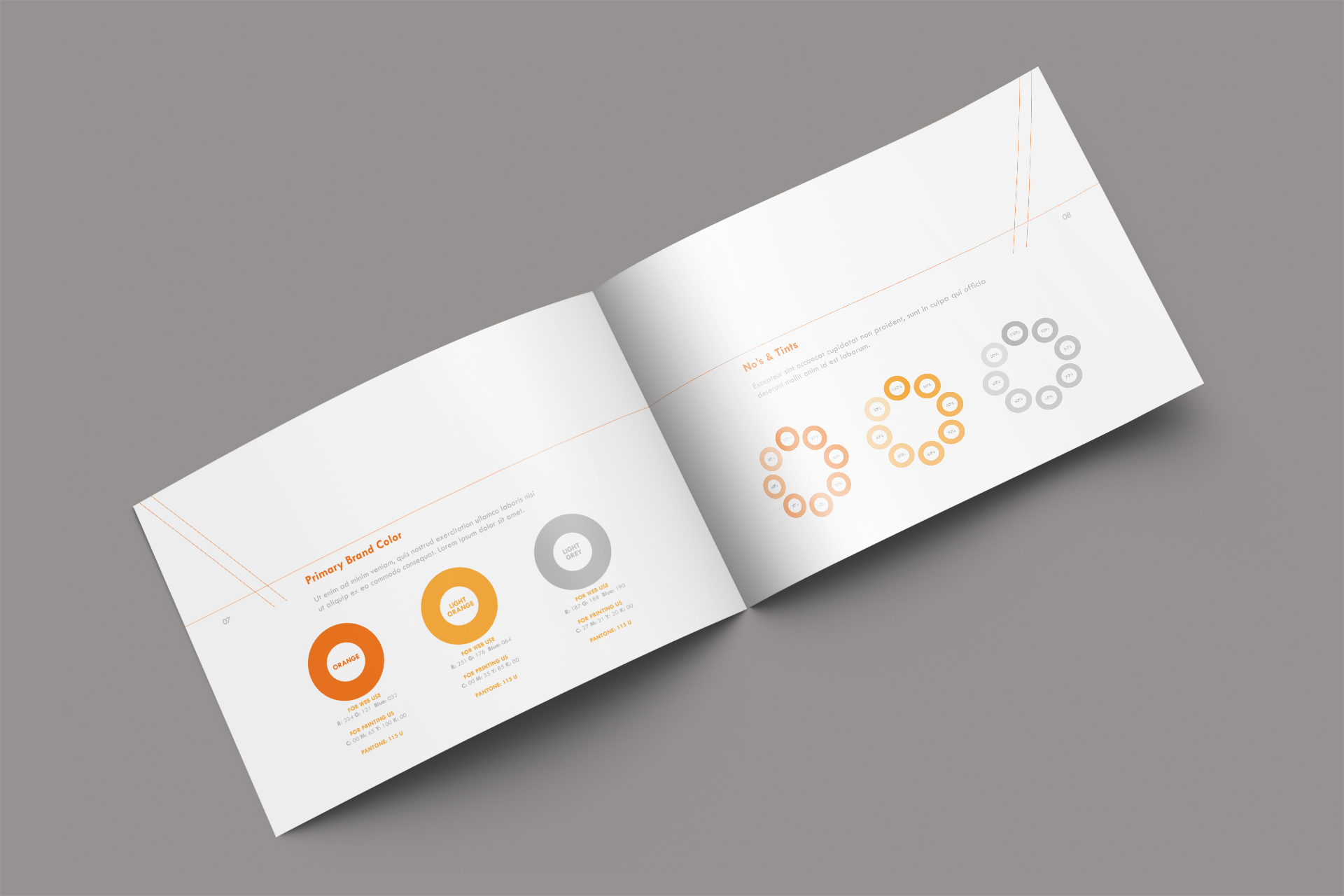 brand book template