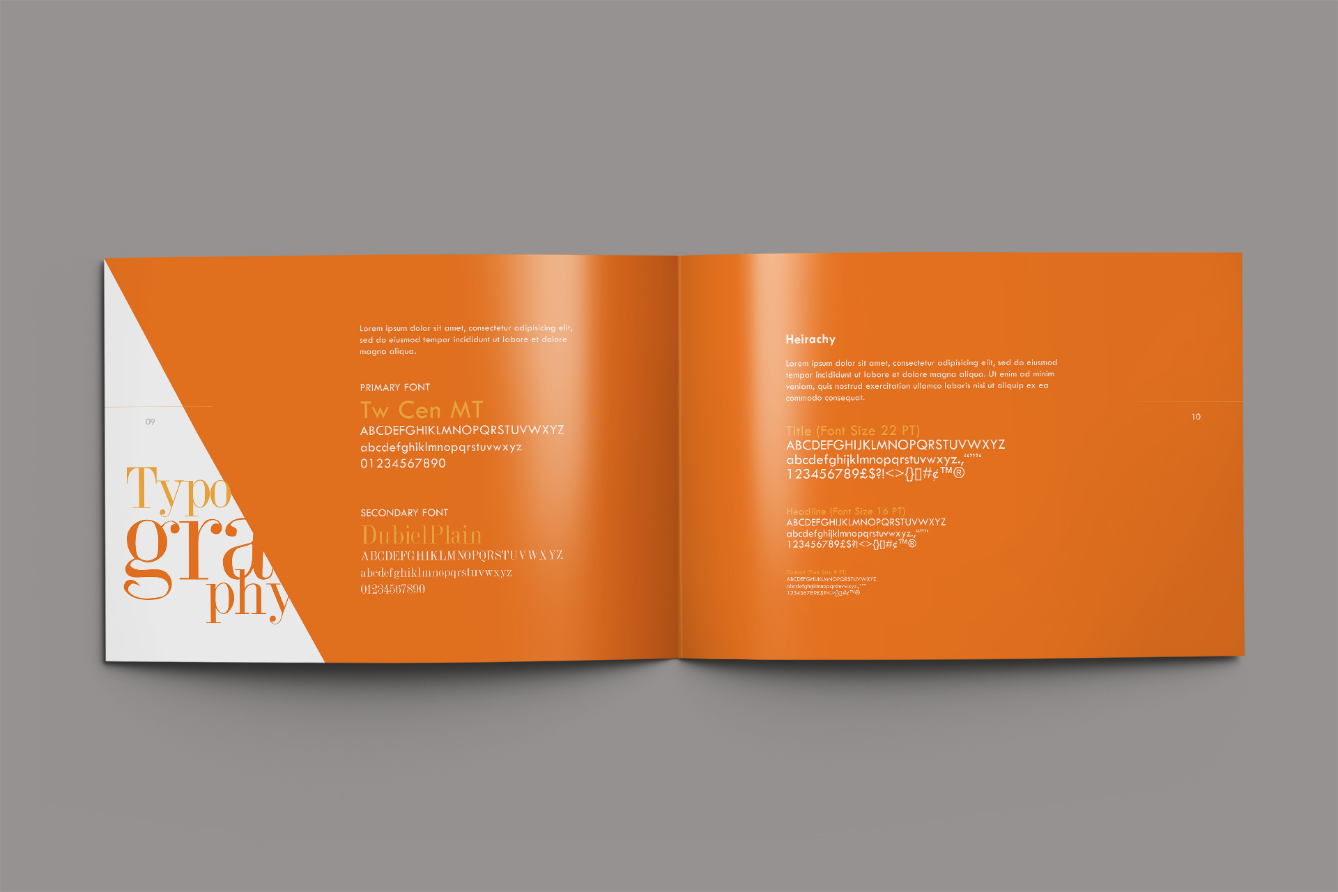 brand book template