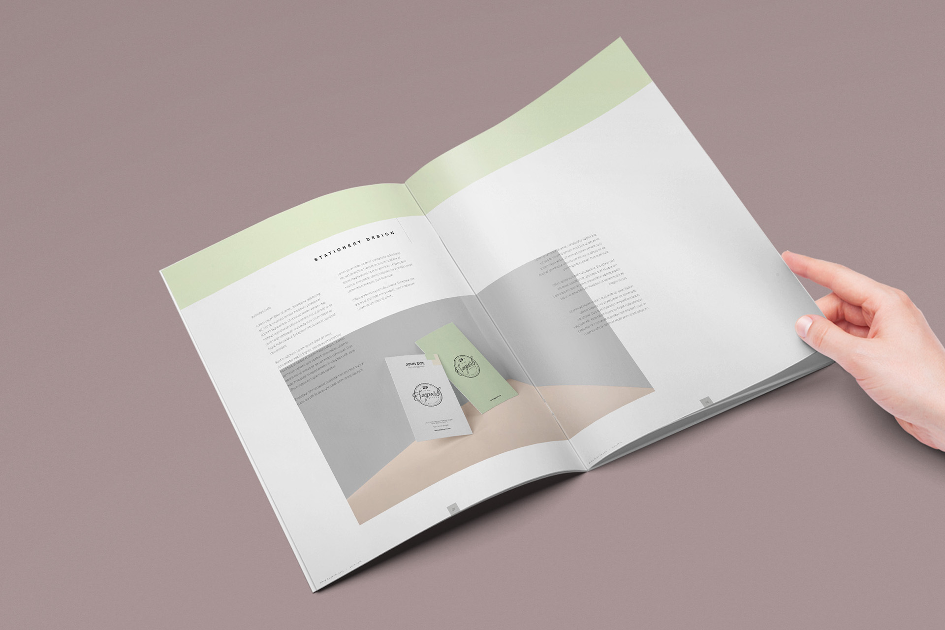 brand book template