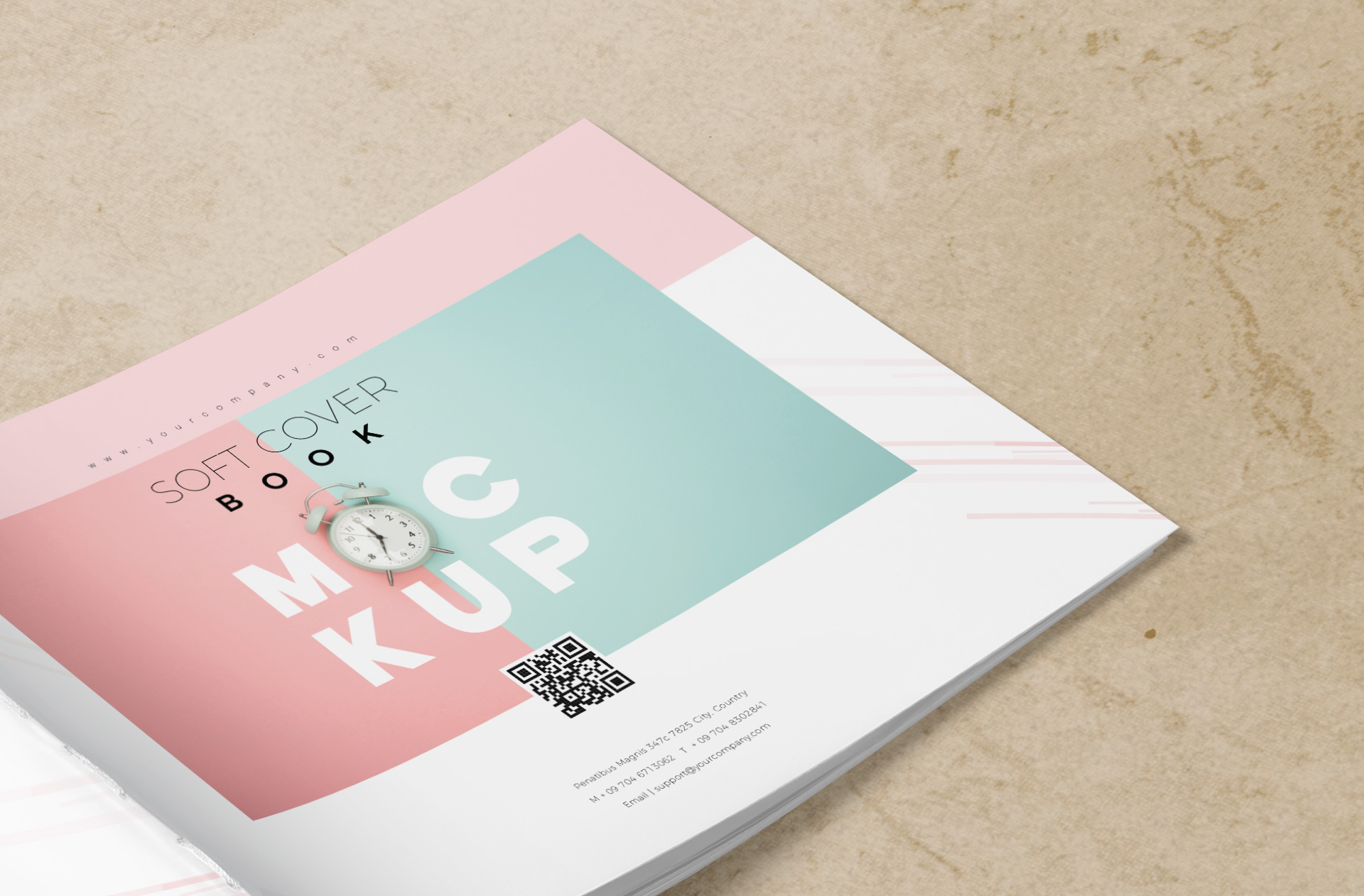 book branding mockup