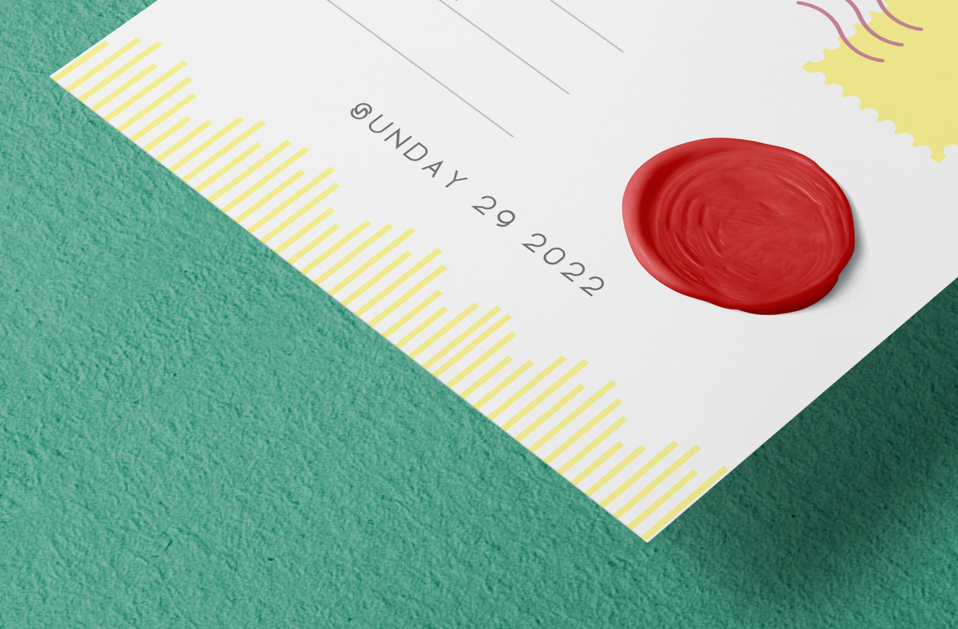 business postcard mockup