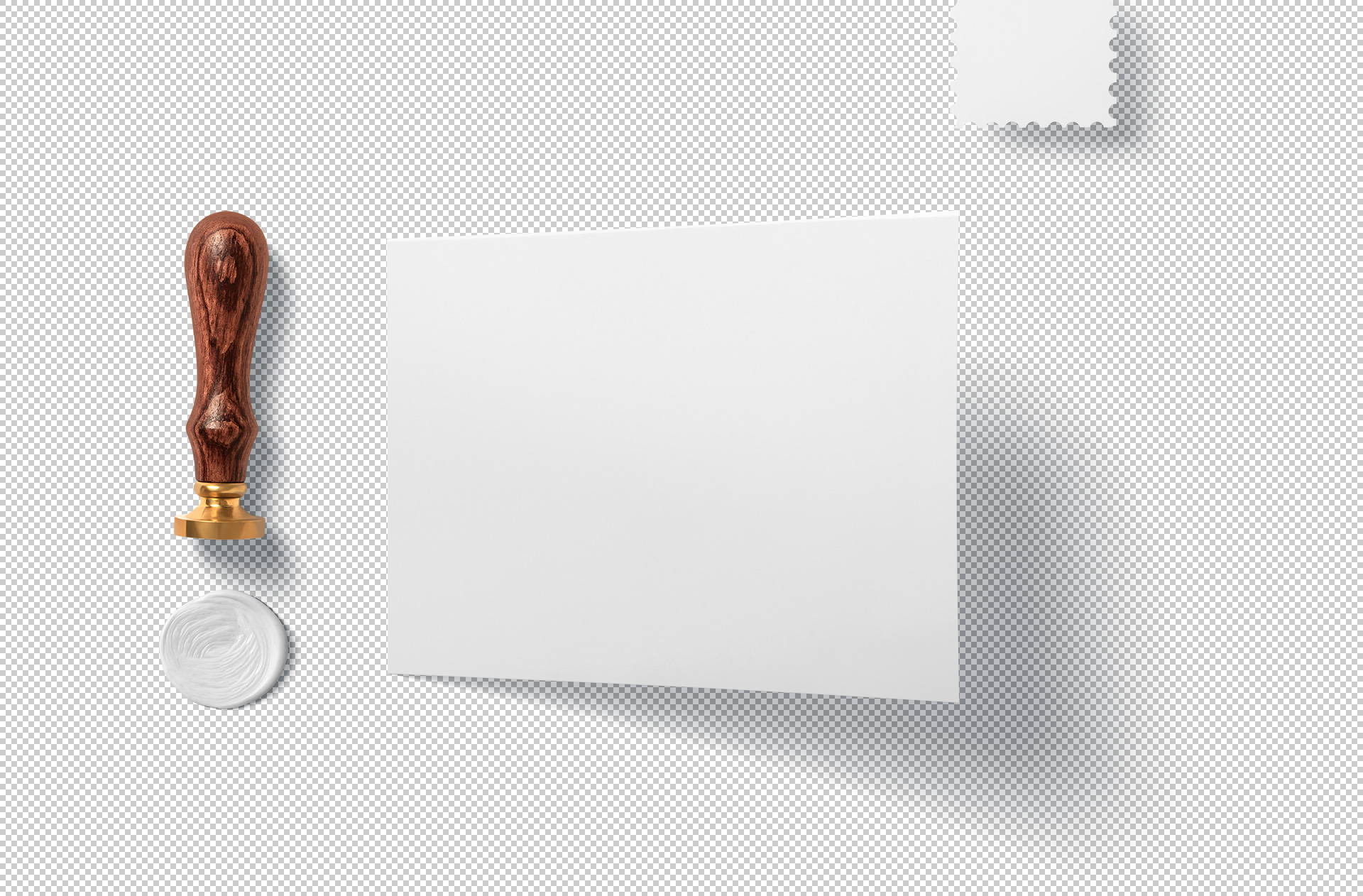 business postcard mockup