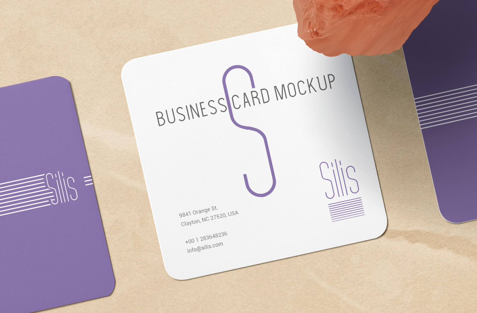 business card mock-up