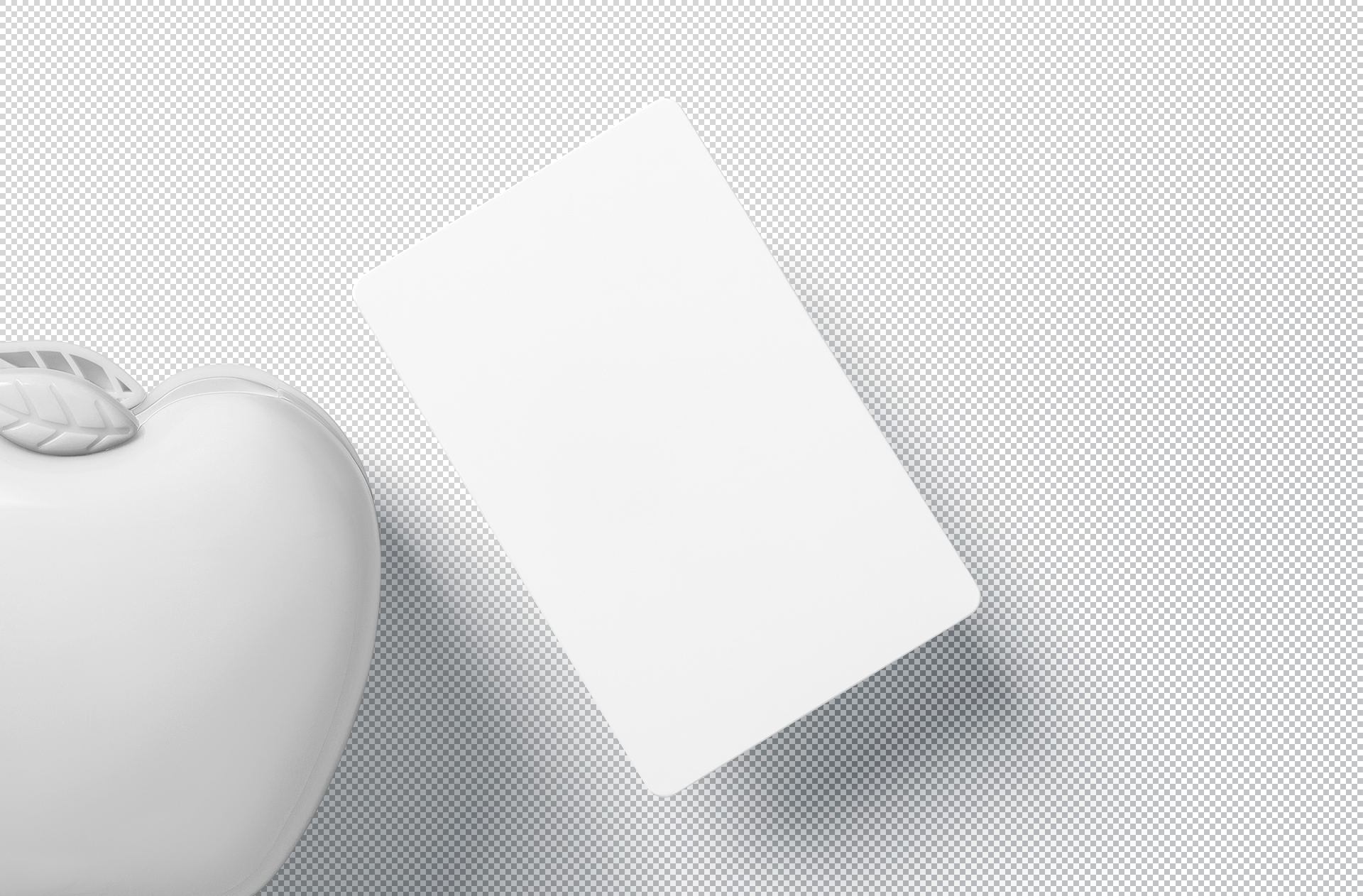 modern ID card mockup