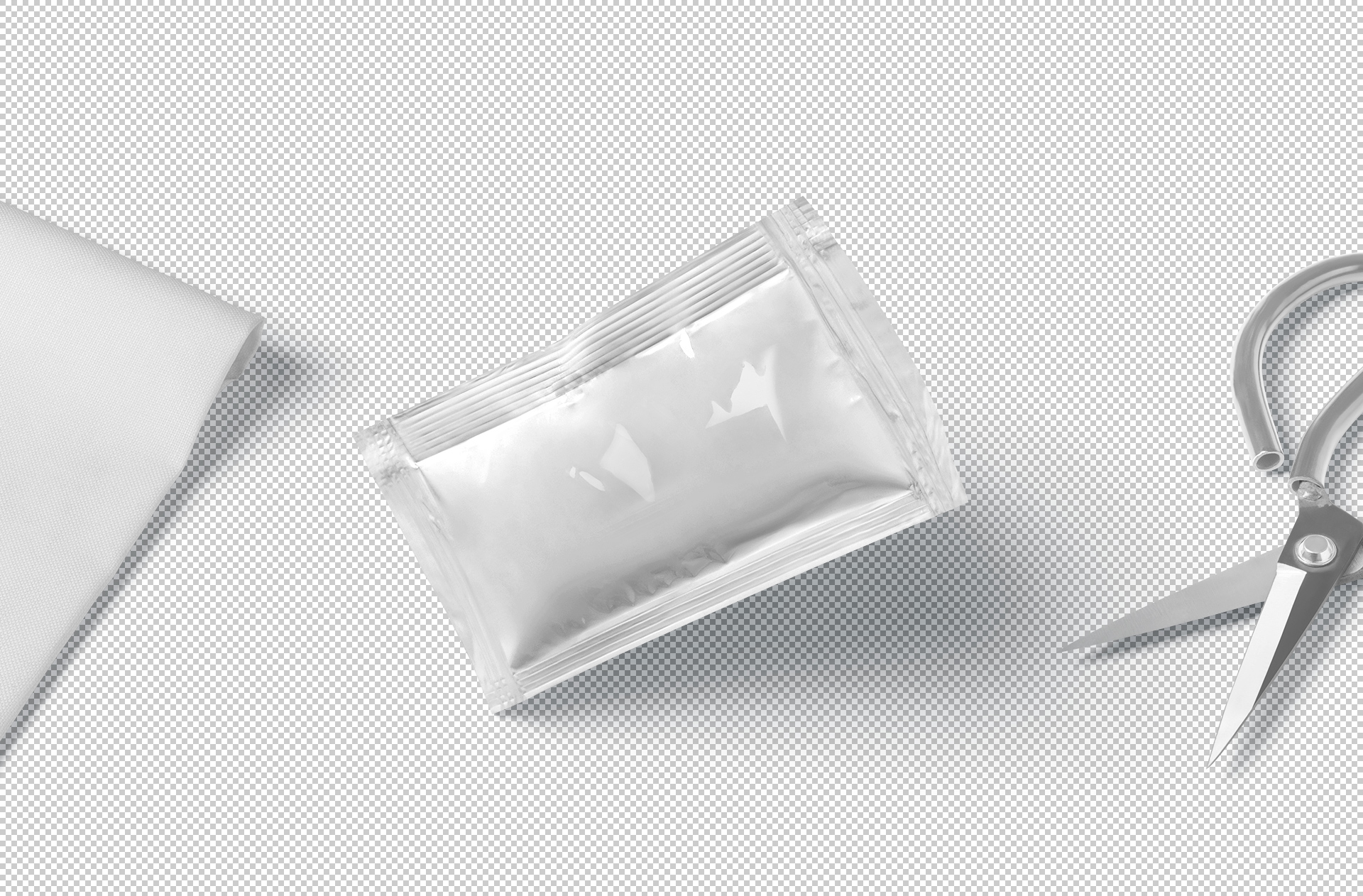 flexible packaging mock-up