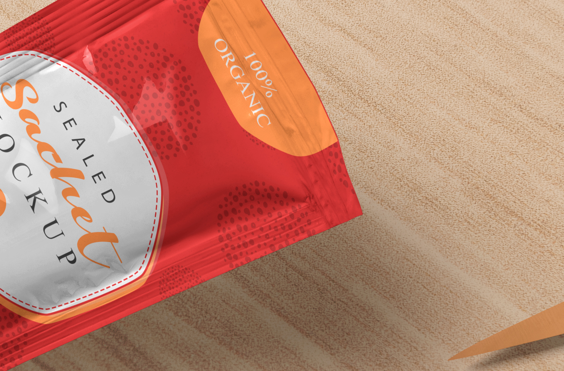 flexible packaging mock-up