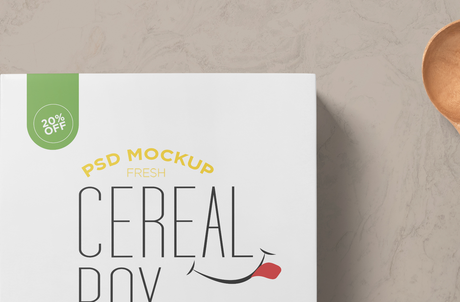 boxed food branding