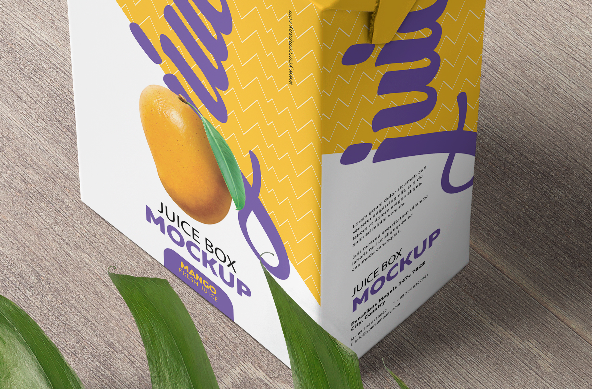 beverage carton mockup