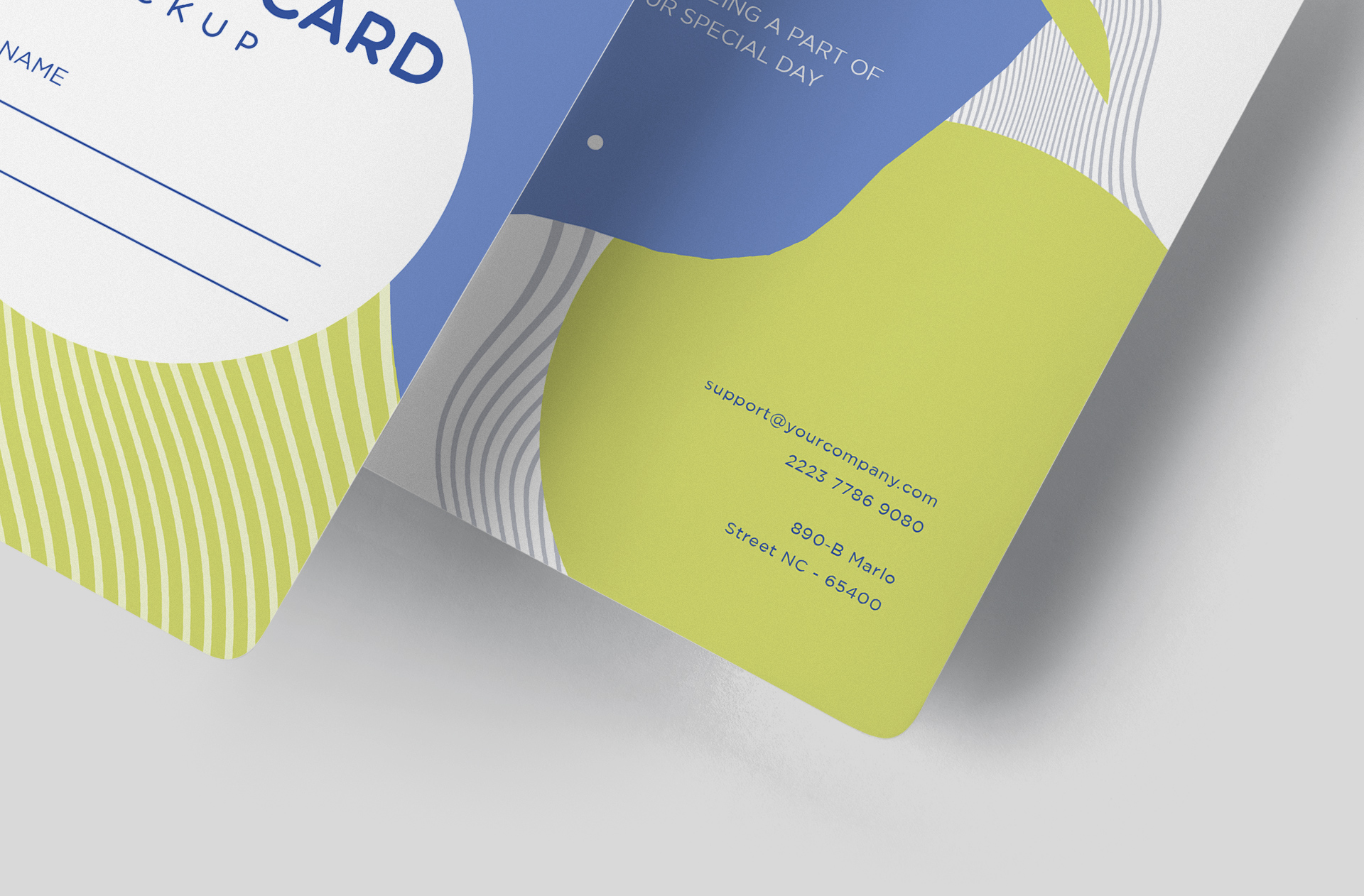 customizable card mock-up