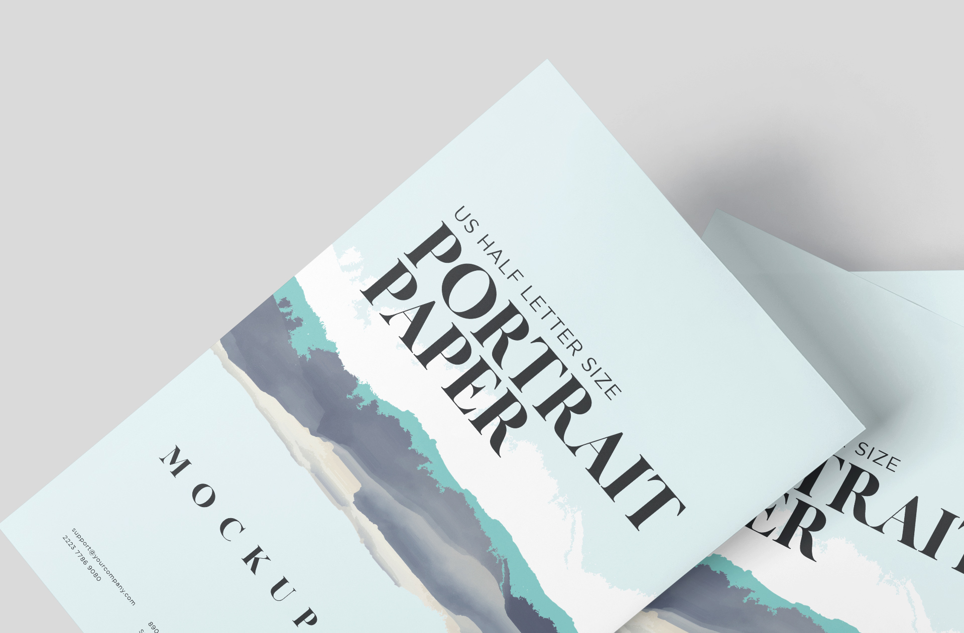 branding flyer mockup