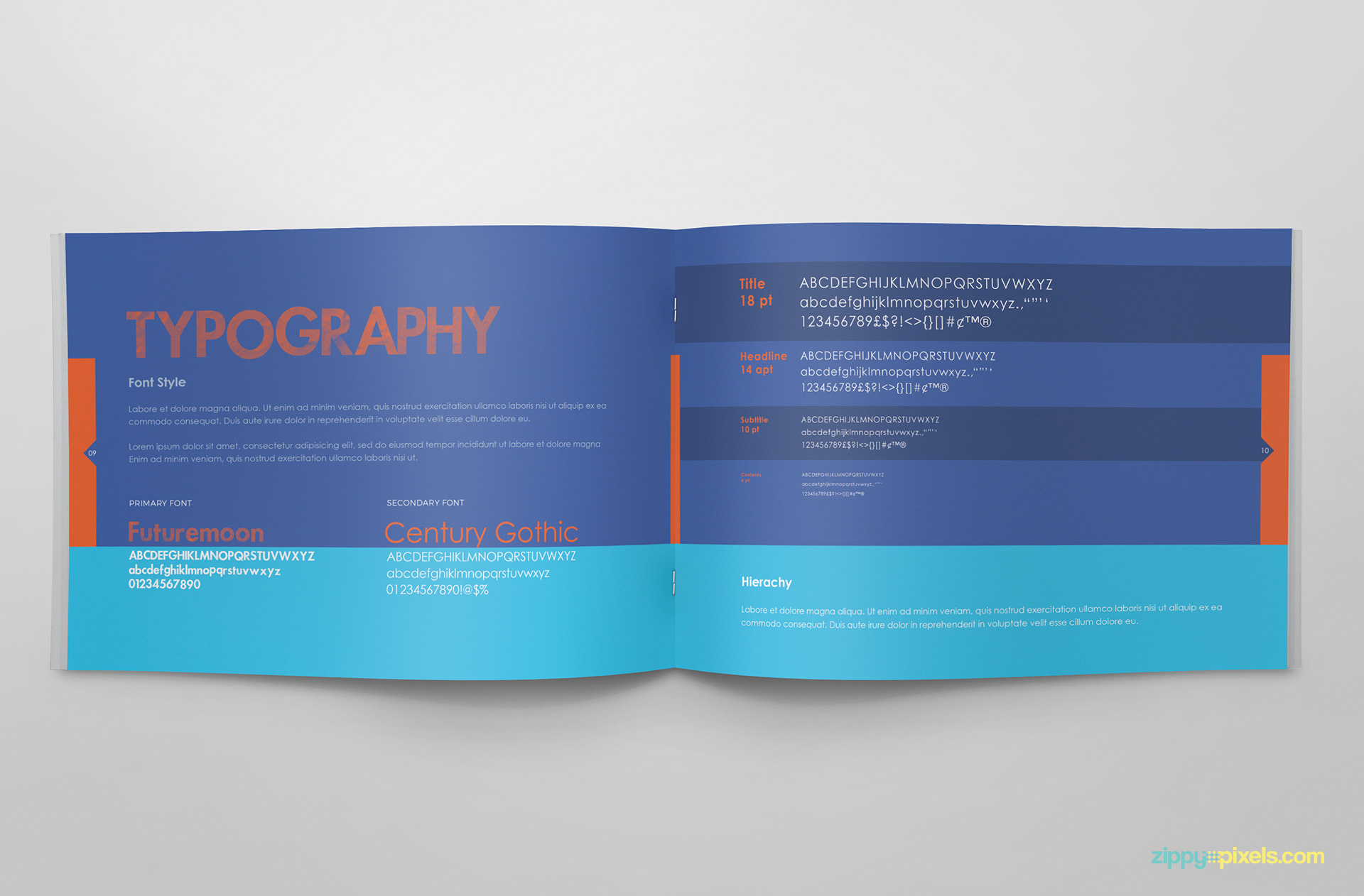 brand book template