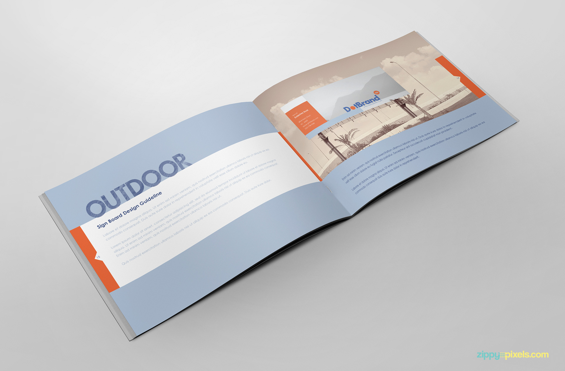brand book template