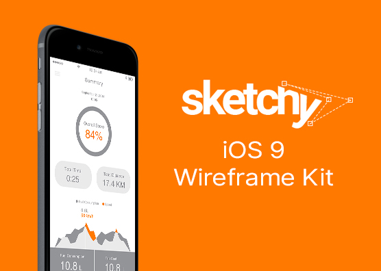 Sketchy – iOS wireframe kit