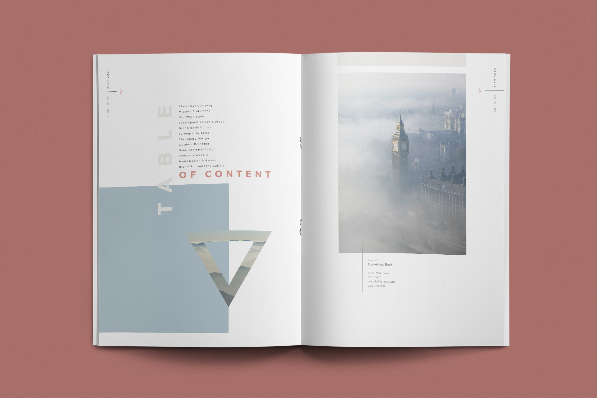 brand book template