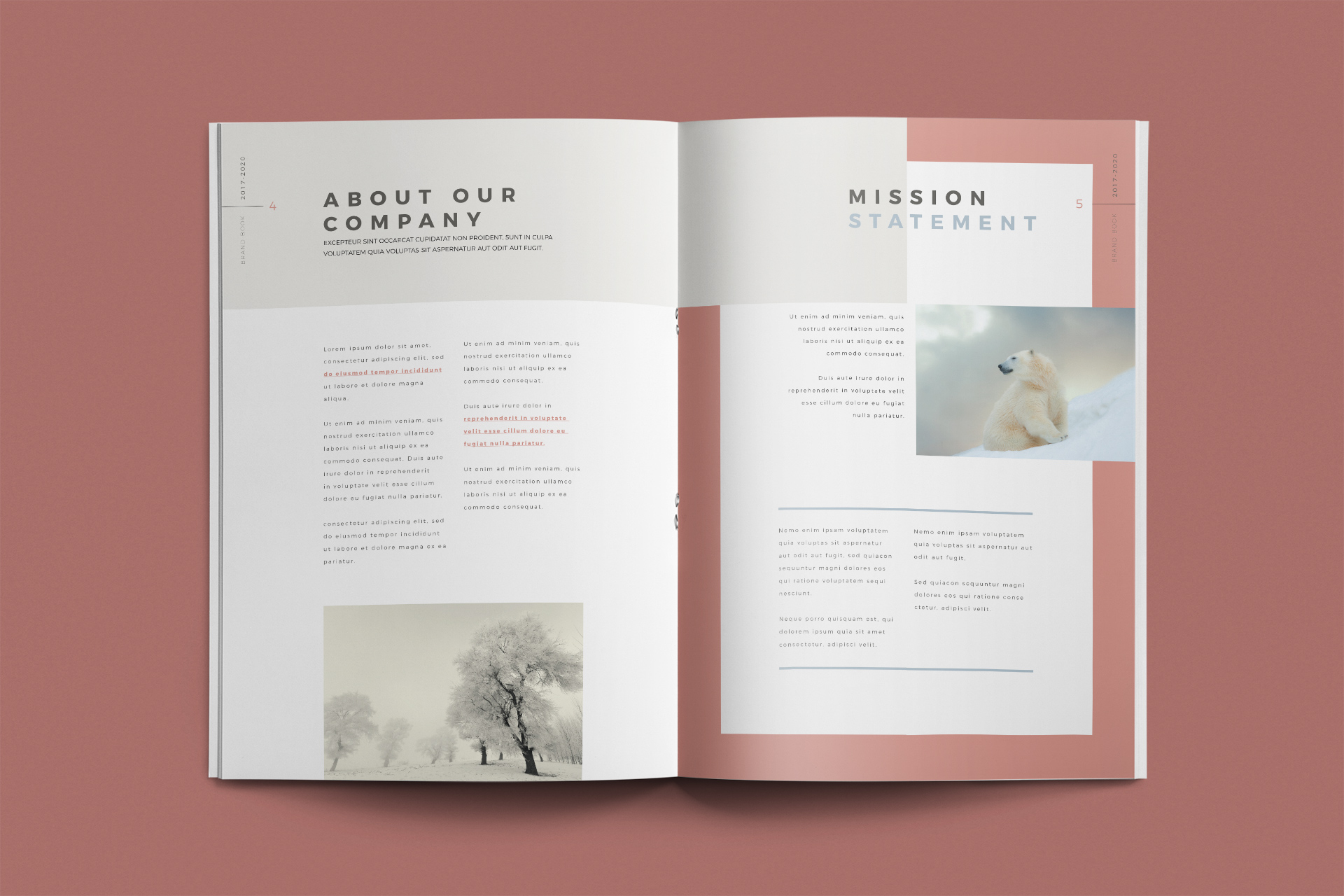 brand book template