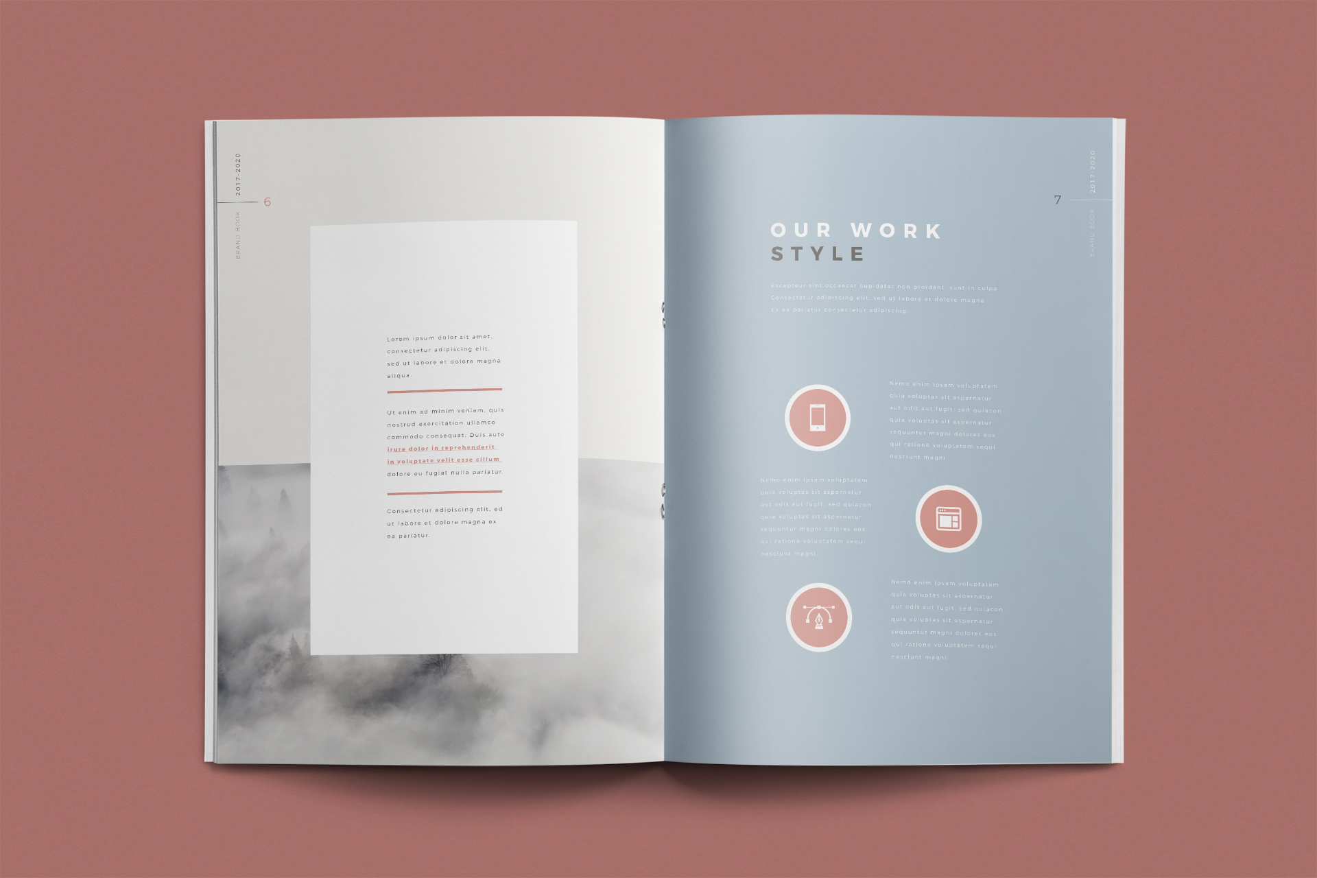 brand book template