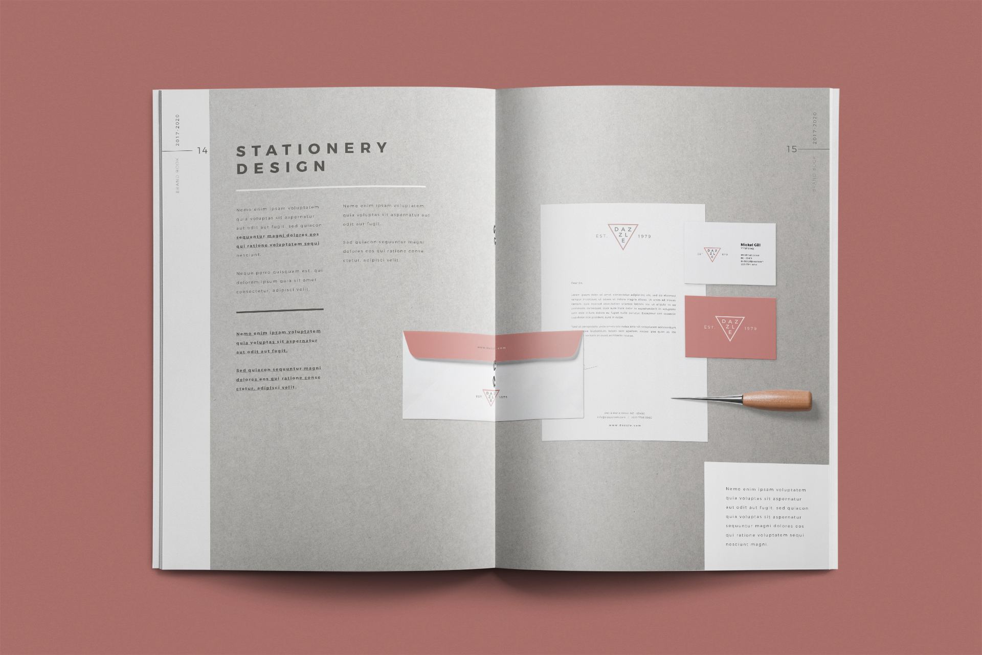 brand book template