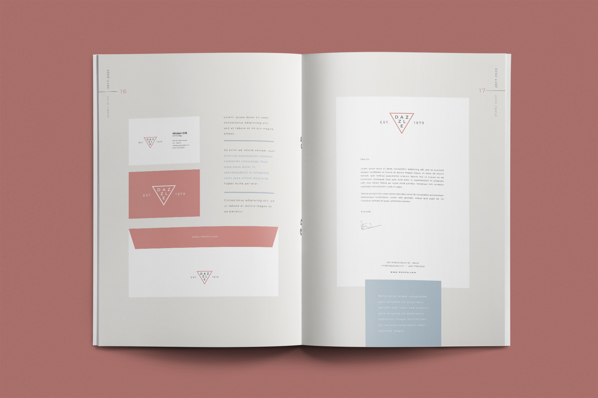 brand book template