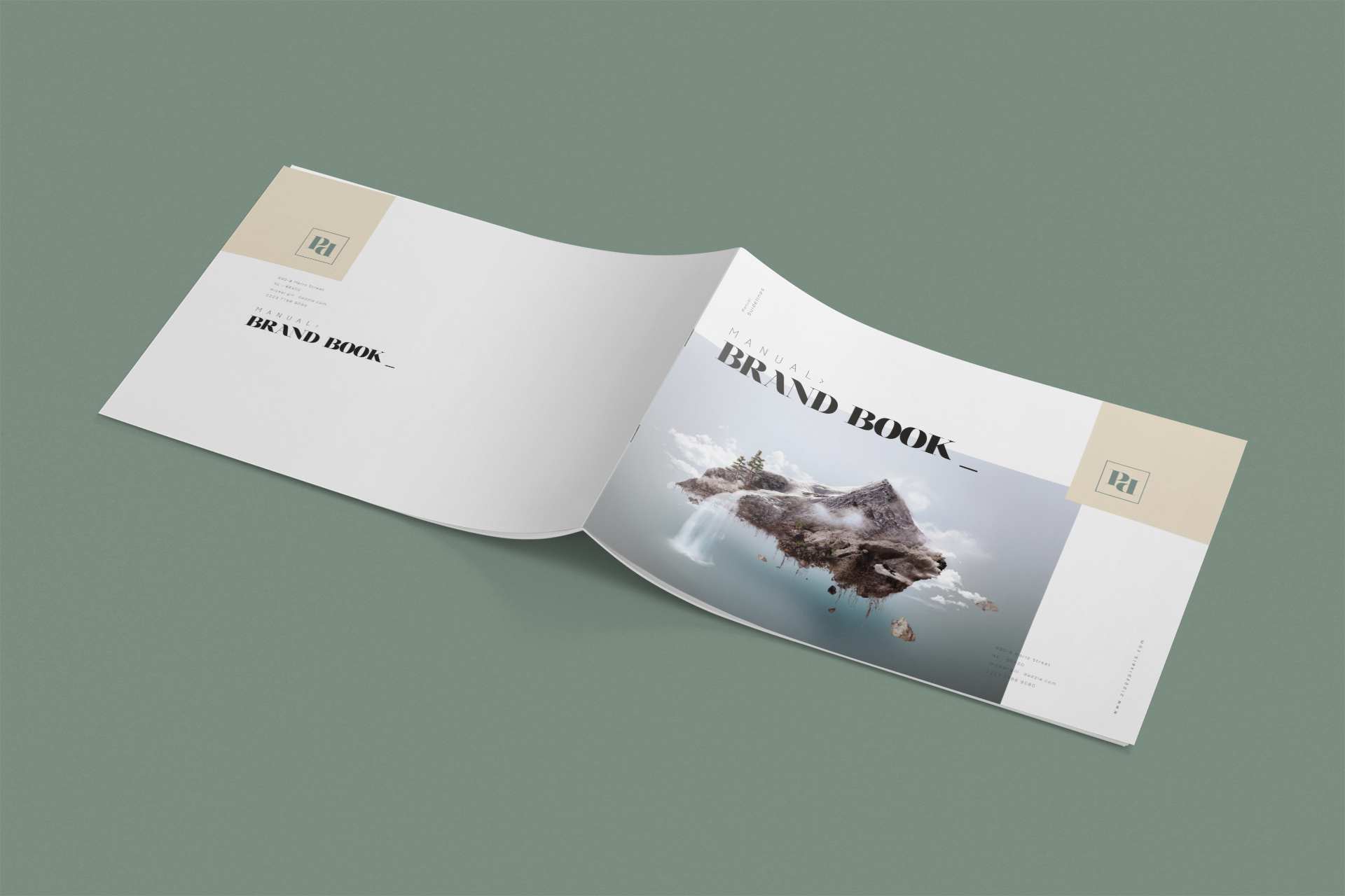 brand book template