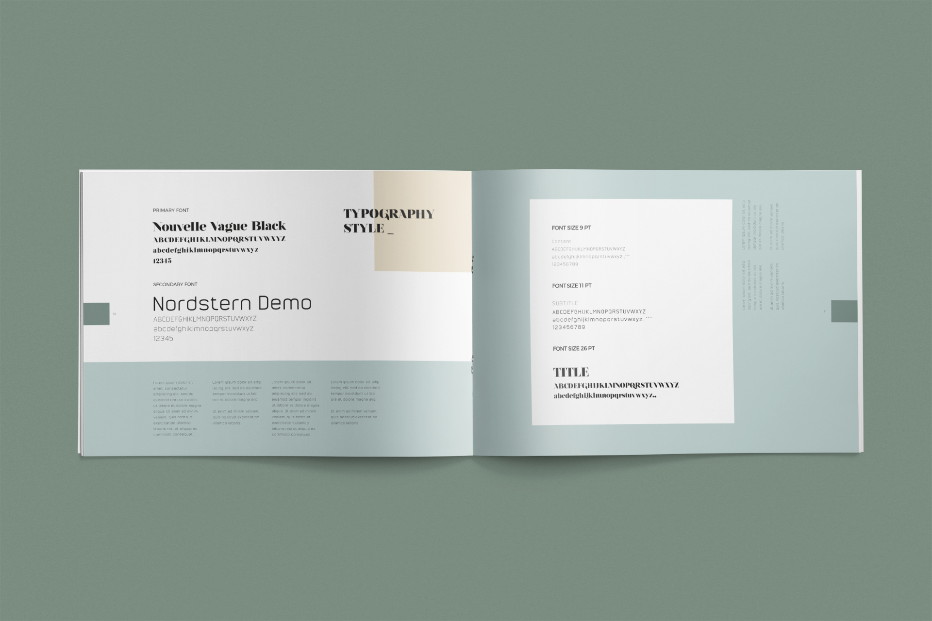 brand book template