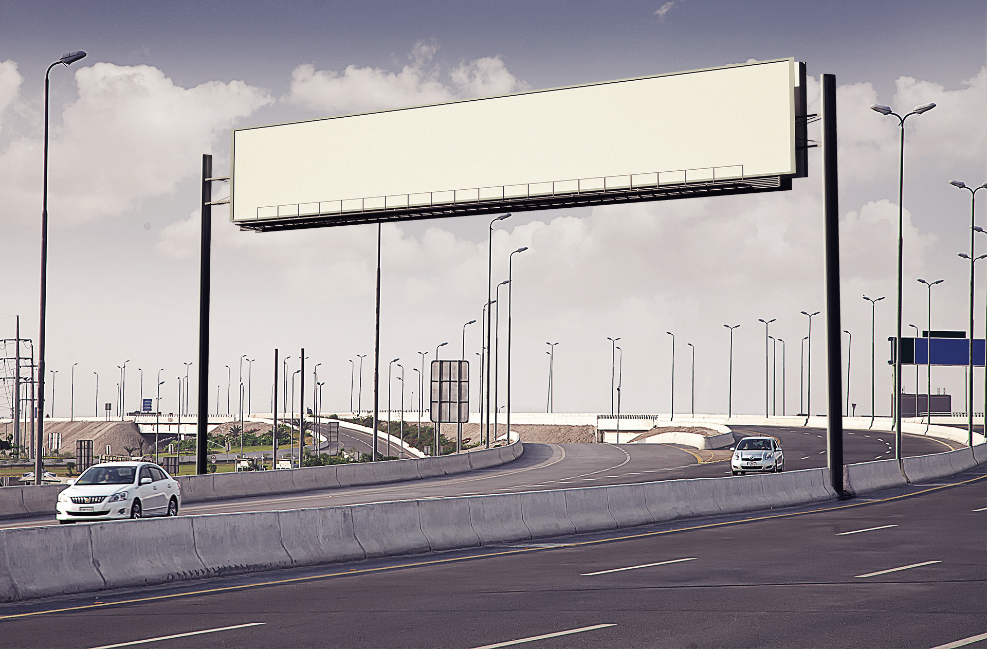 advertisement mockup