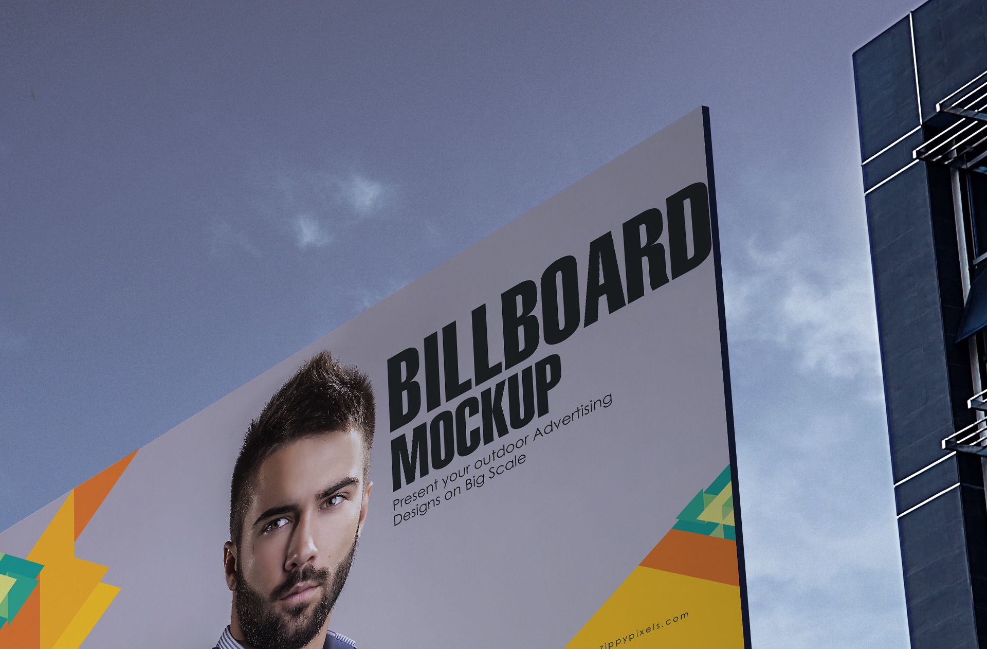 advertisement mockup