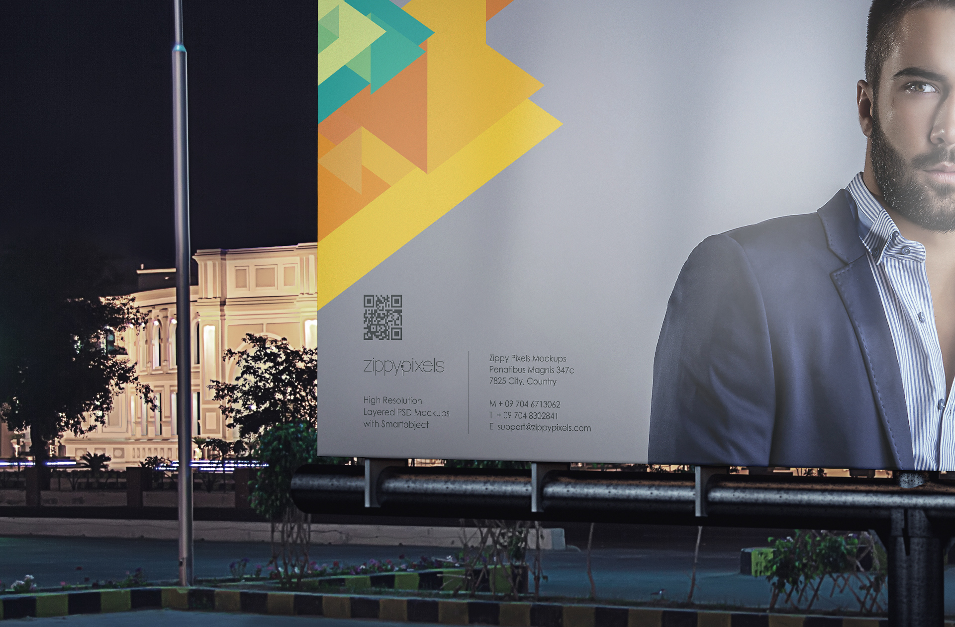 advertisement mockup