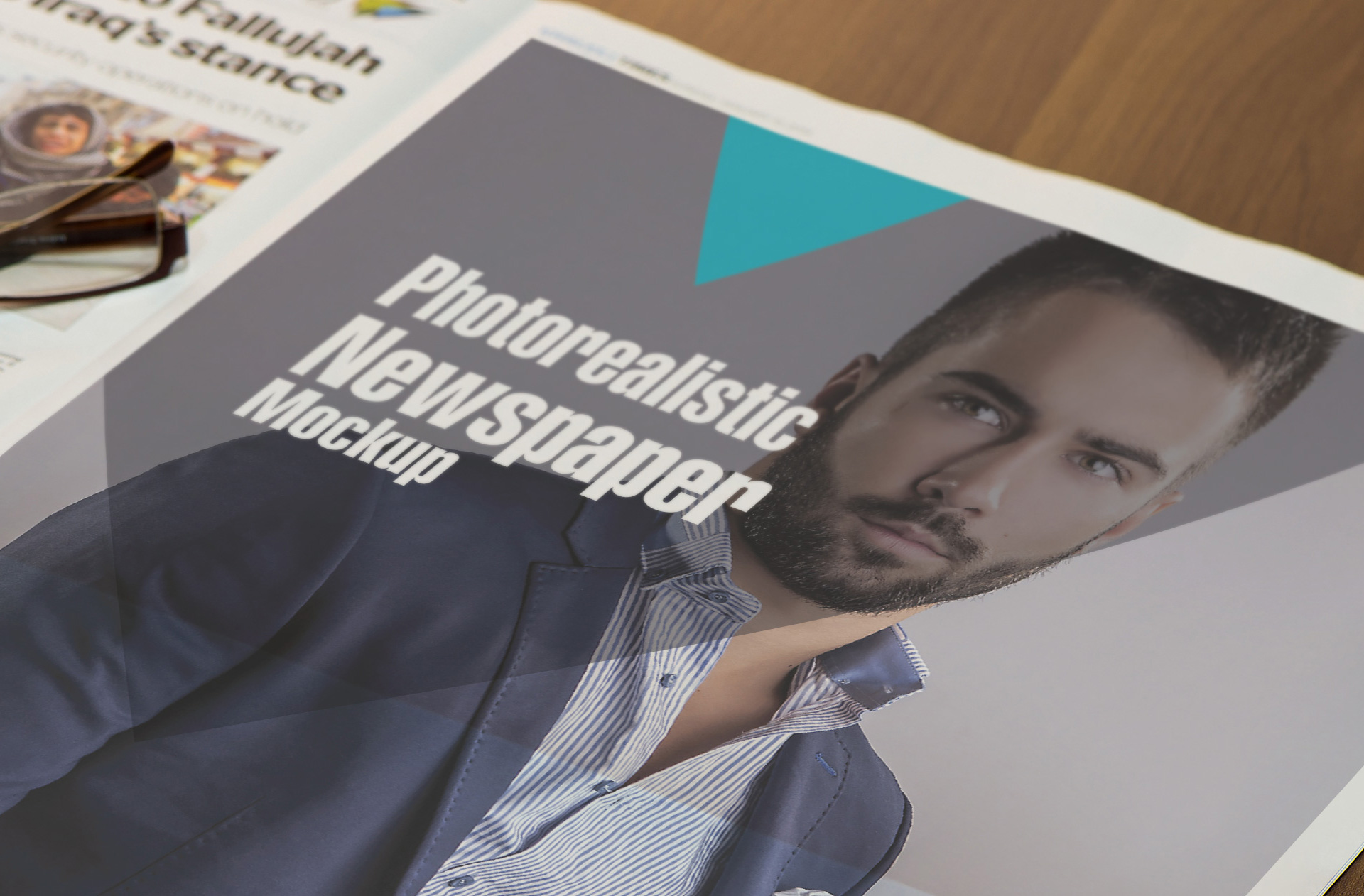 advertising layout PSD