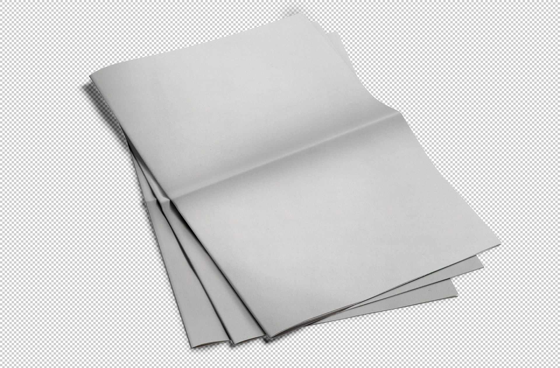 advertising layout mock-up