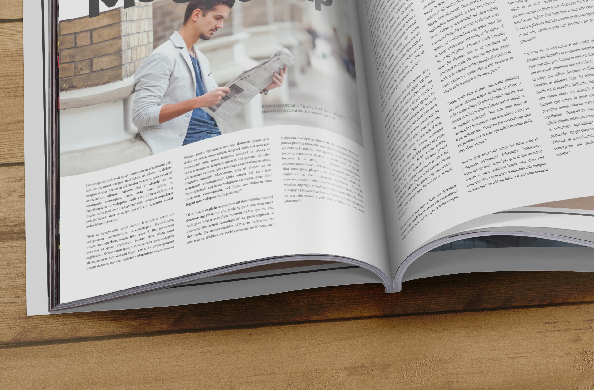 best magazine mockup