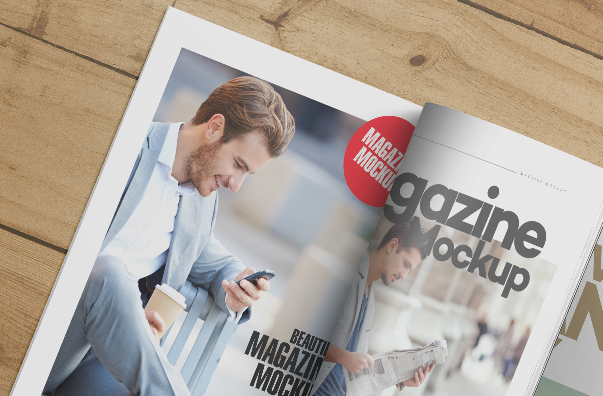 best magazine mockup