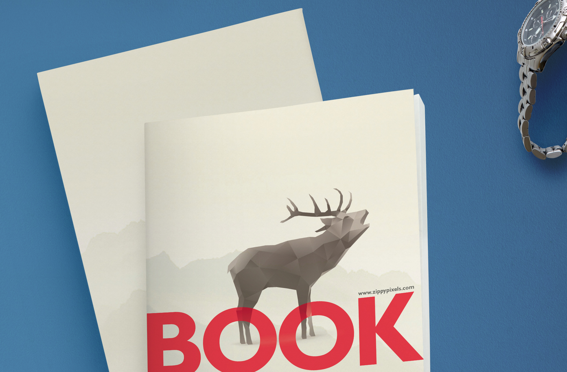 author book PSD