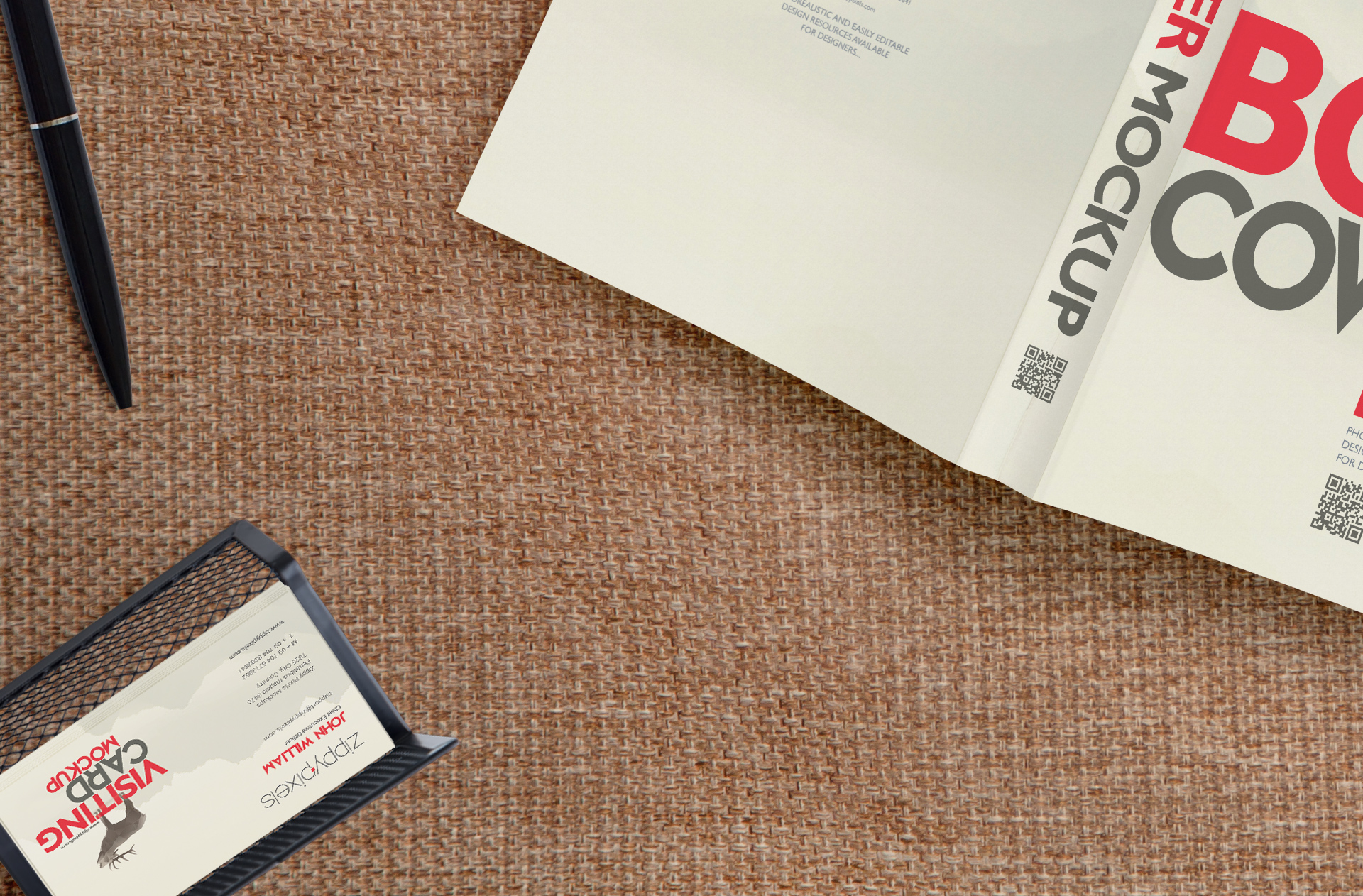 book branding template