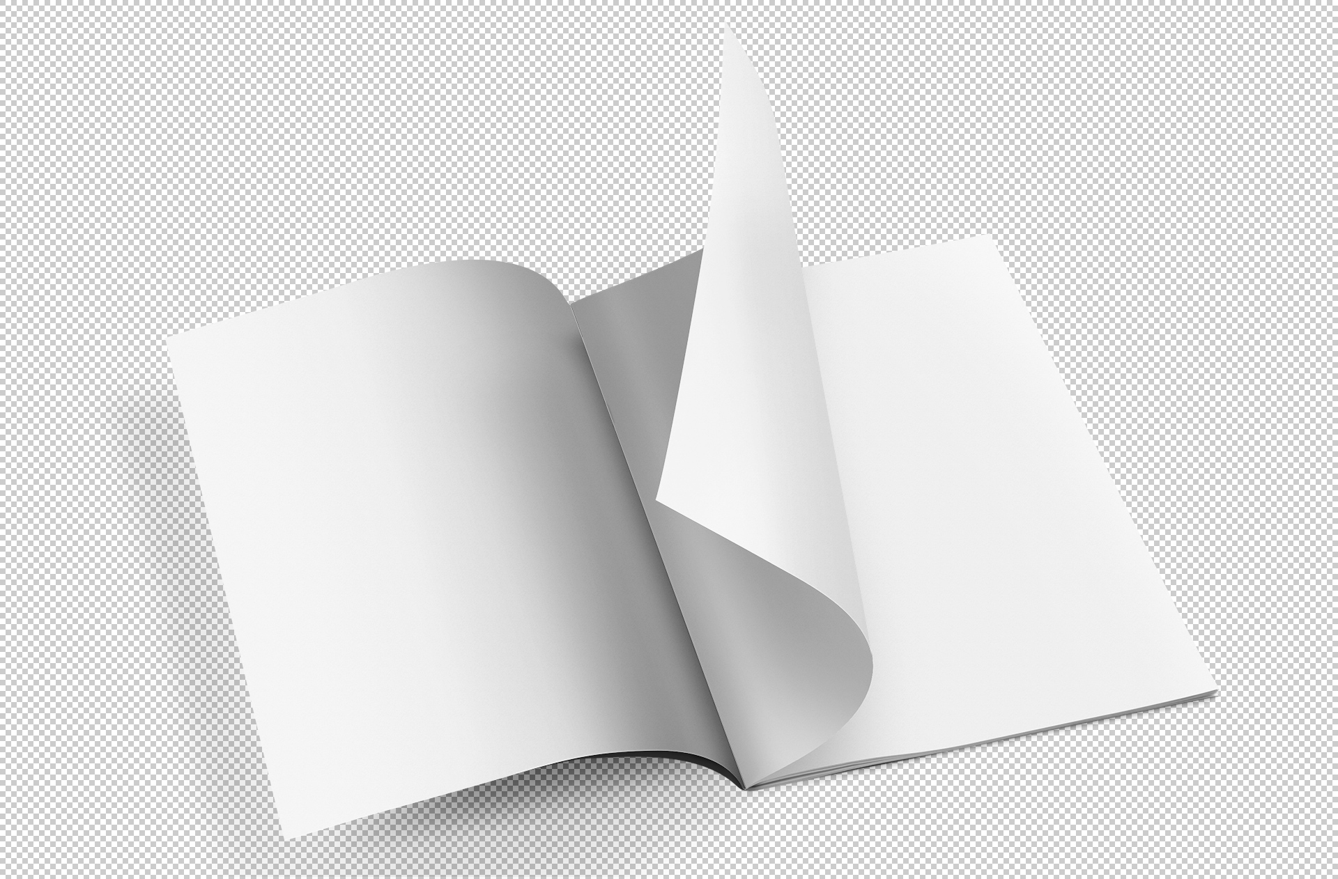 clean magazine layout