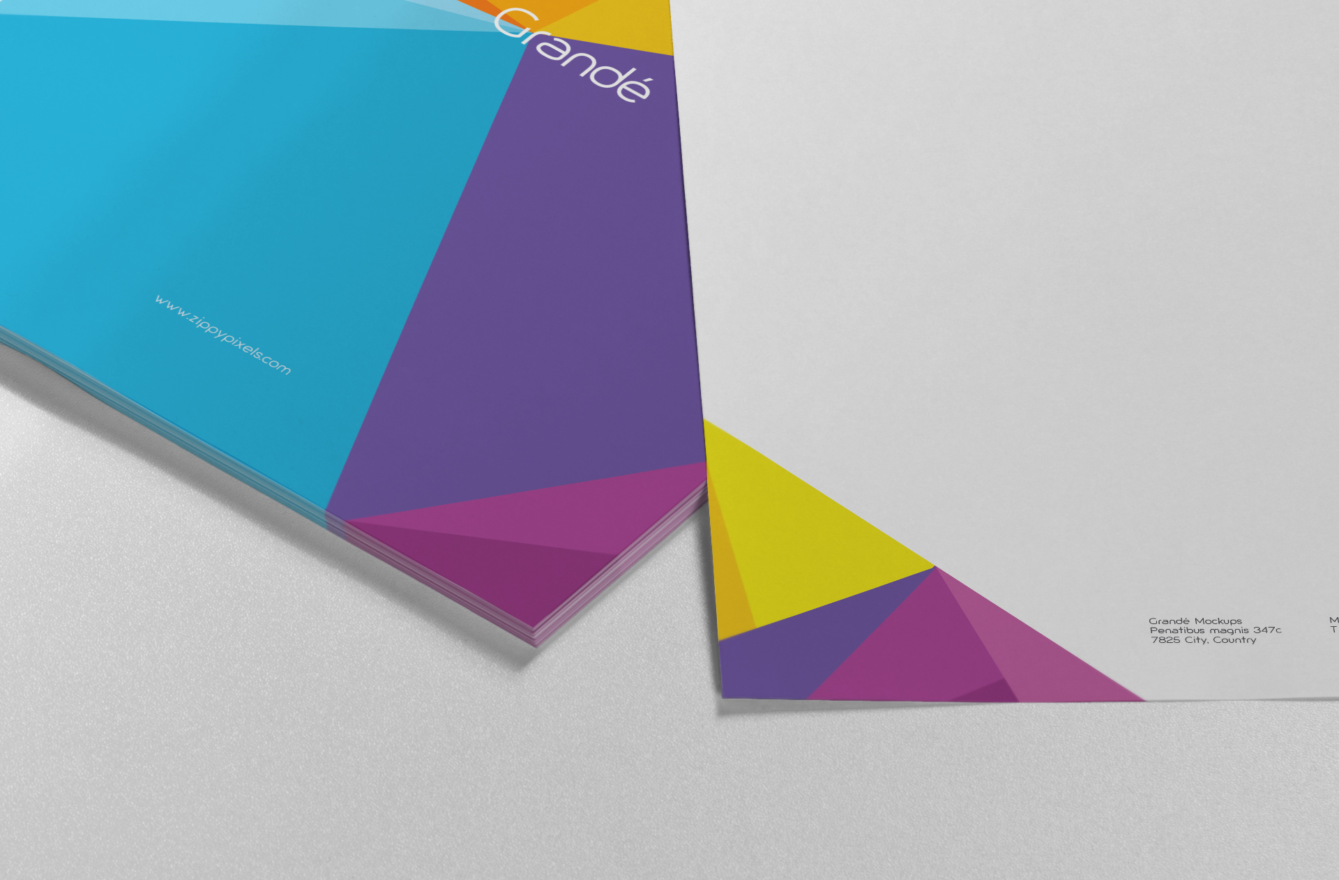 branding folder template