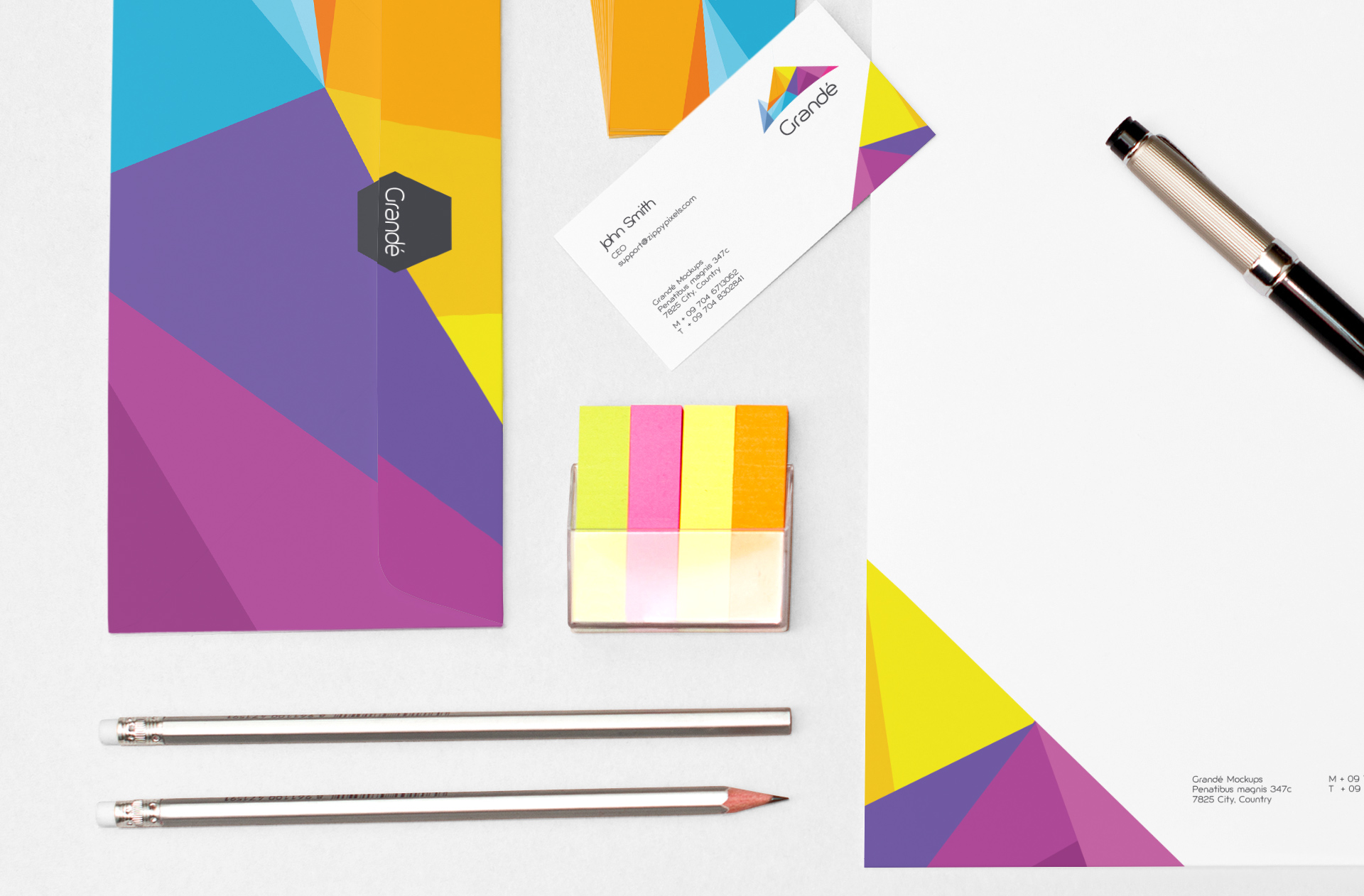 branding notebook mock-up