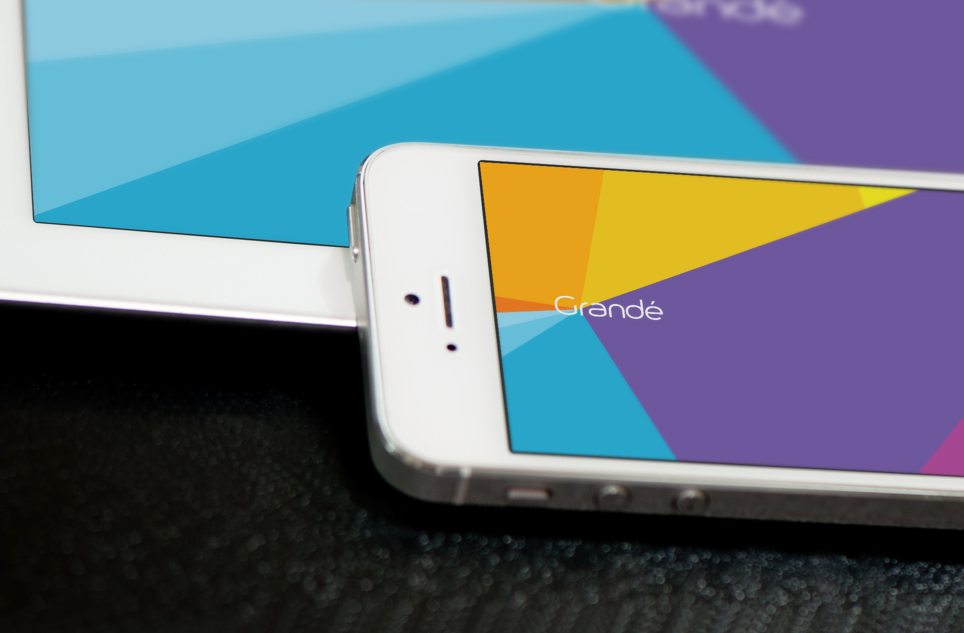 app presentation mock-up