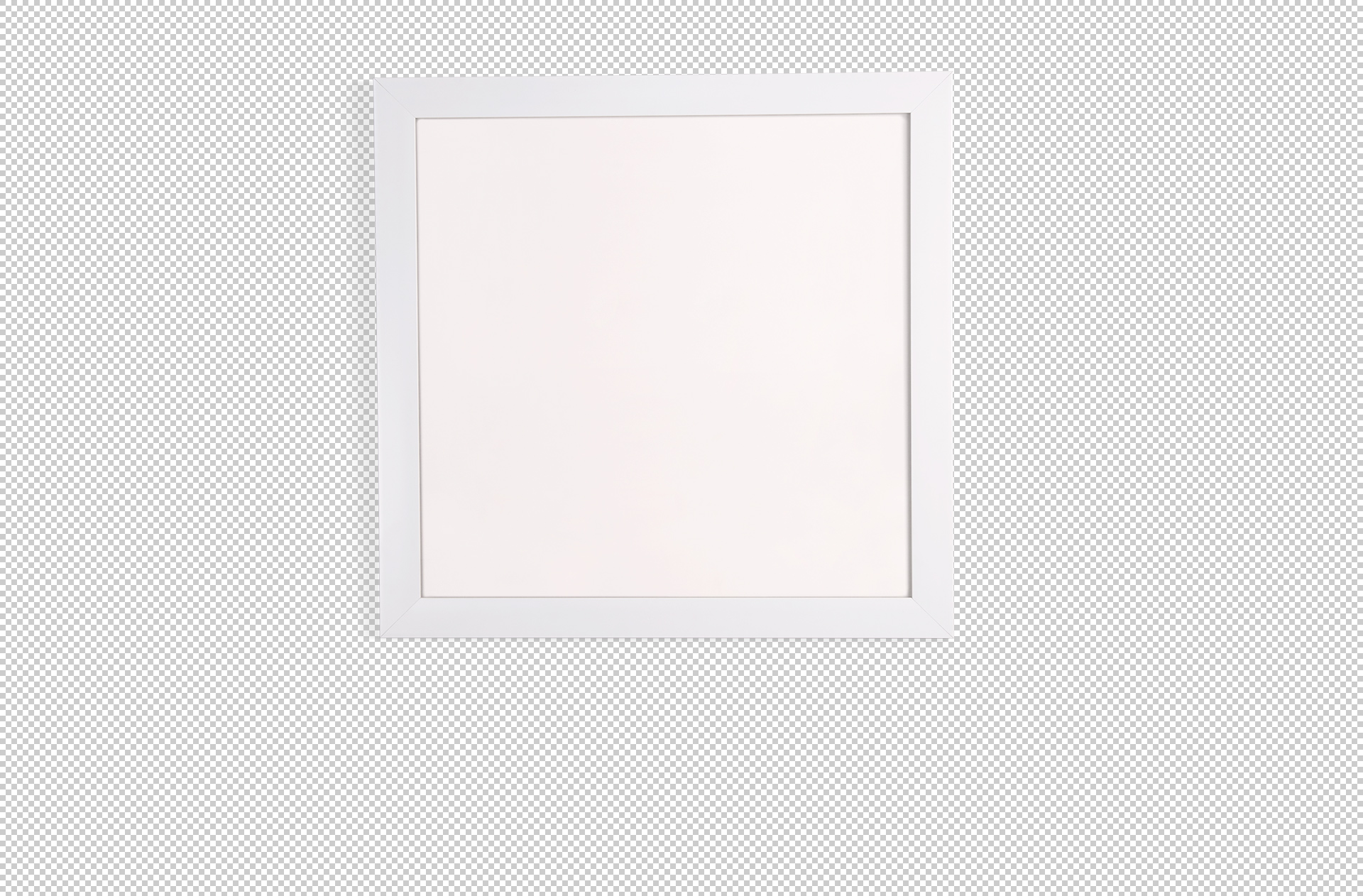 advertising frame mockup