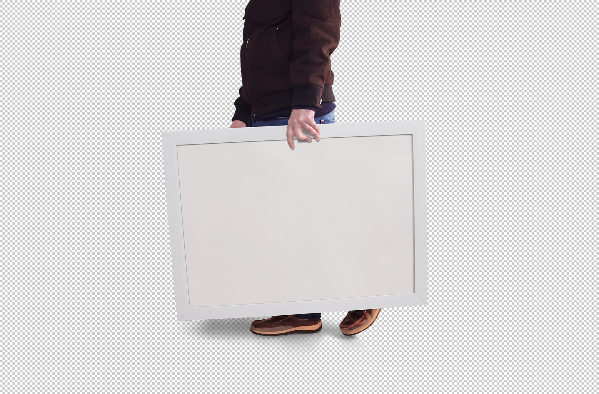 advertising frame mockup